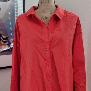 Anthropologie Pilcro Tunic Blouse sz 2XL